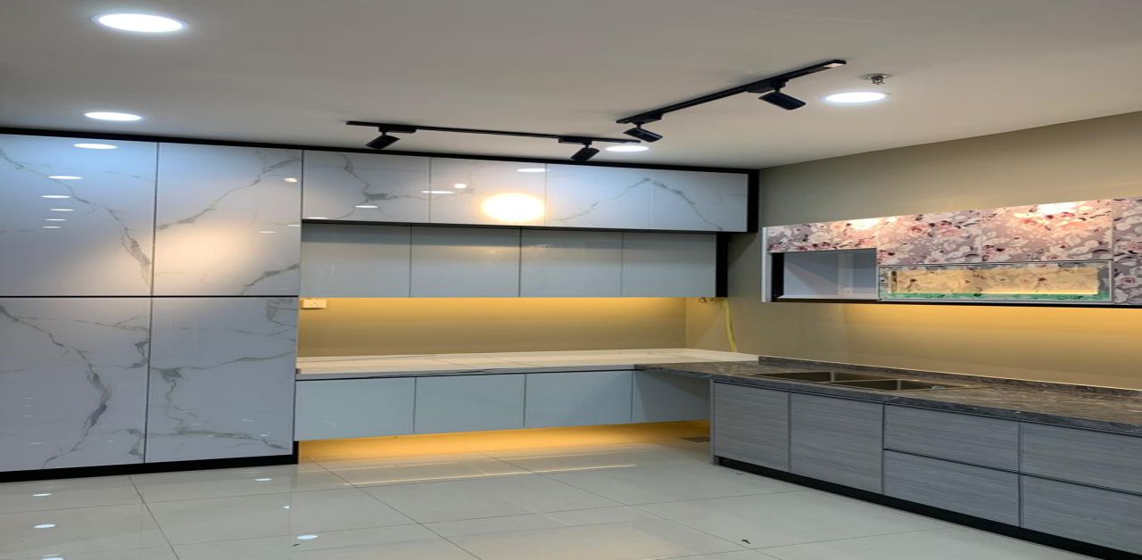 Kabinet Dapur Aluminium Terkini